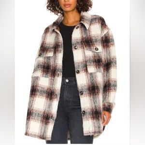 Revolve (Sanctuary) Plaid Shirt Jacket.